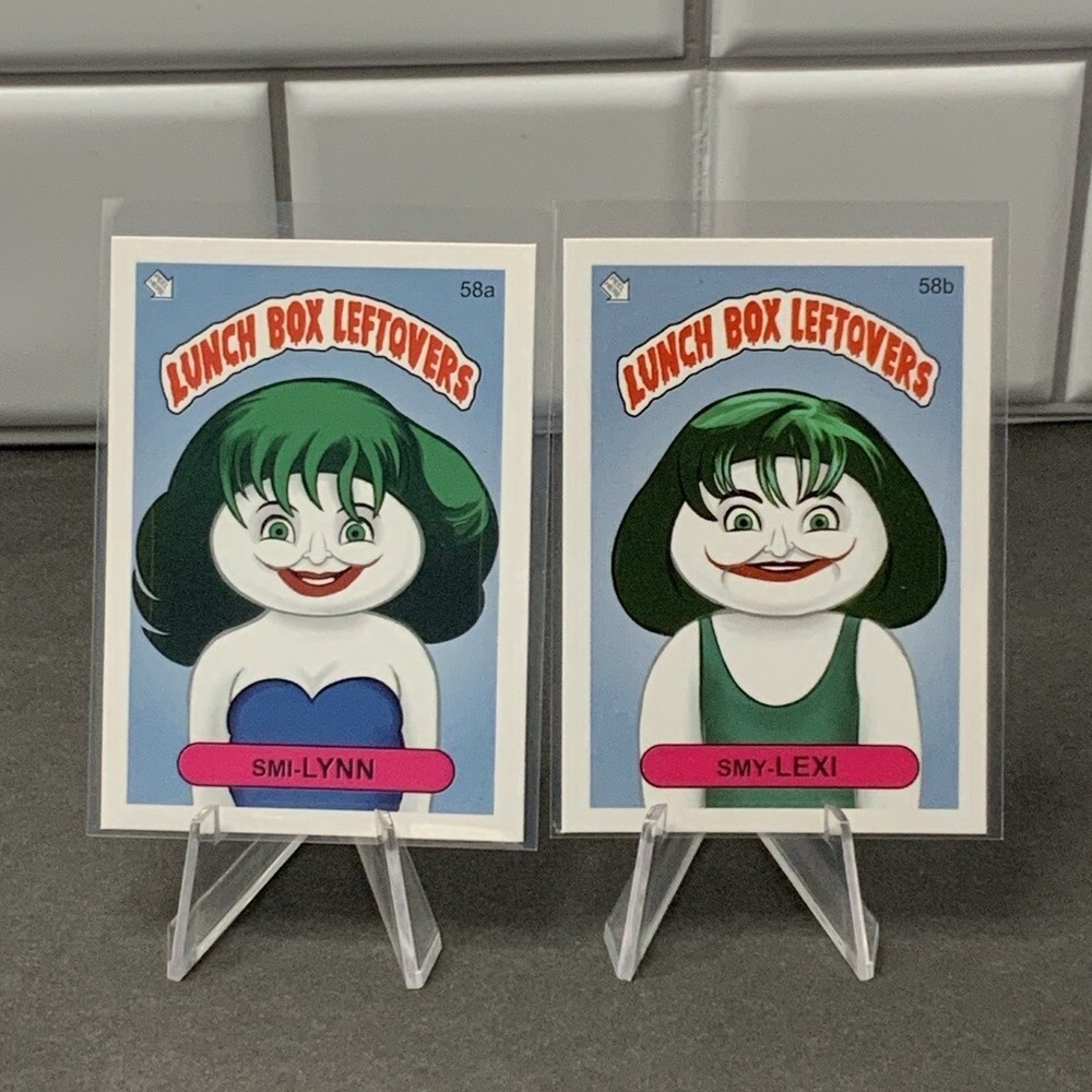 Batman 1989 Newscaster Joker Lunch Box Leftovers Smi-Lynn & Smy-Lexi Pair